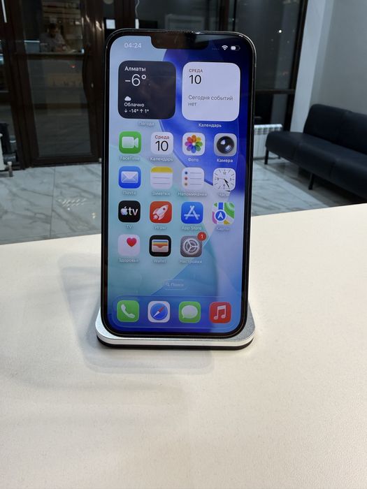 Iphone 13 Черный 128 Gb 87% 3 месяца гарантии