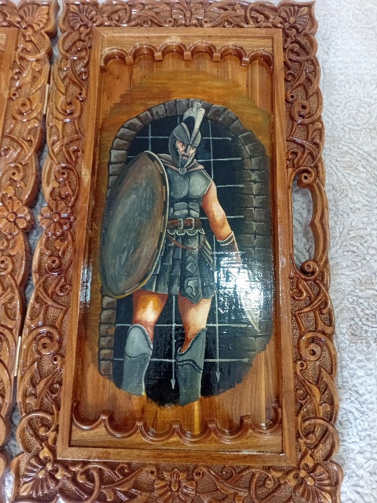 Нарды игральные,ручная резка