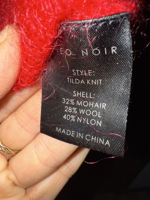 Пуловер мохер и вълна Neo Noir