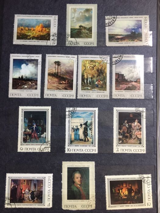 Продам почтовые марки (обмен на смартфон)