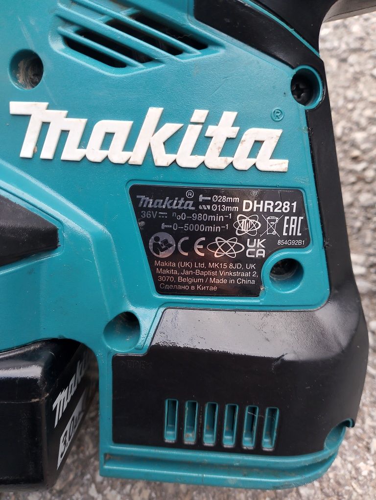 Безчетков перфоратор Makita 281