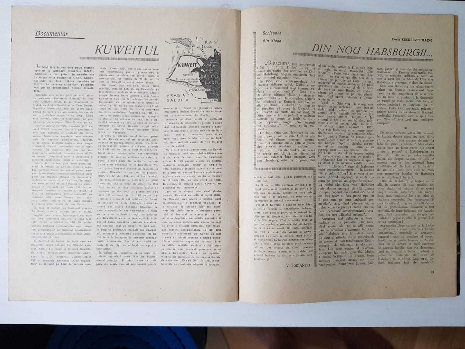 Revista Timpuri Noi No 26,28,29 - 1963