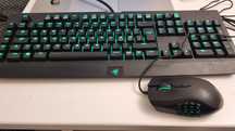 Vand kit tastatura mecanica + mouse gaming razer