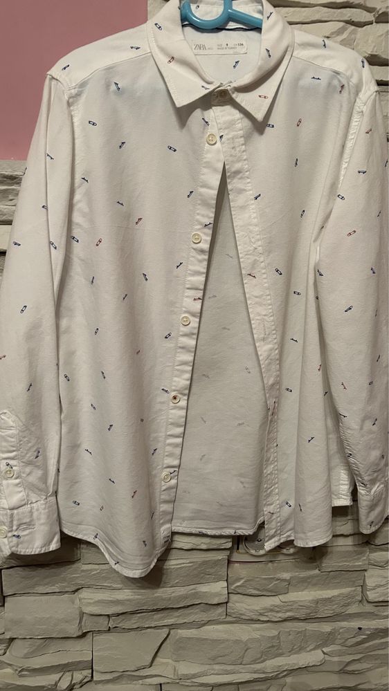 Бяла риза на Zara