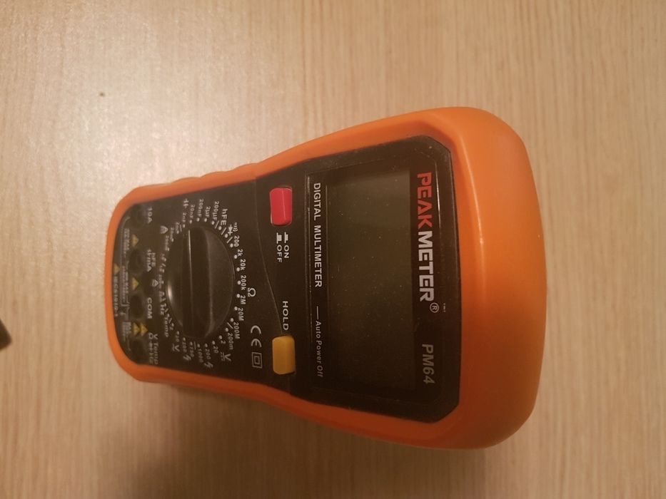 Peakmeter PM64 термосонда HFE на транзистори