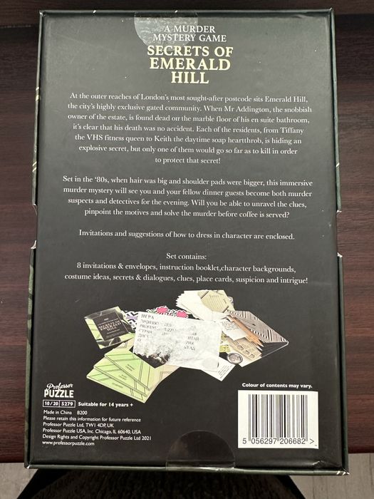 Настолна игра Secrets of emerald hill