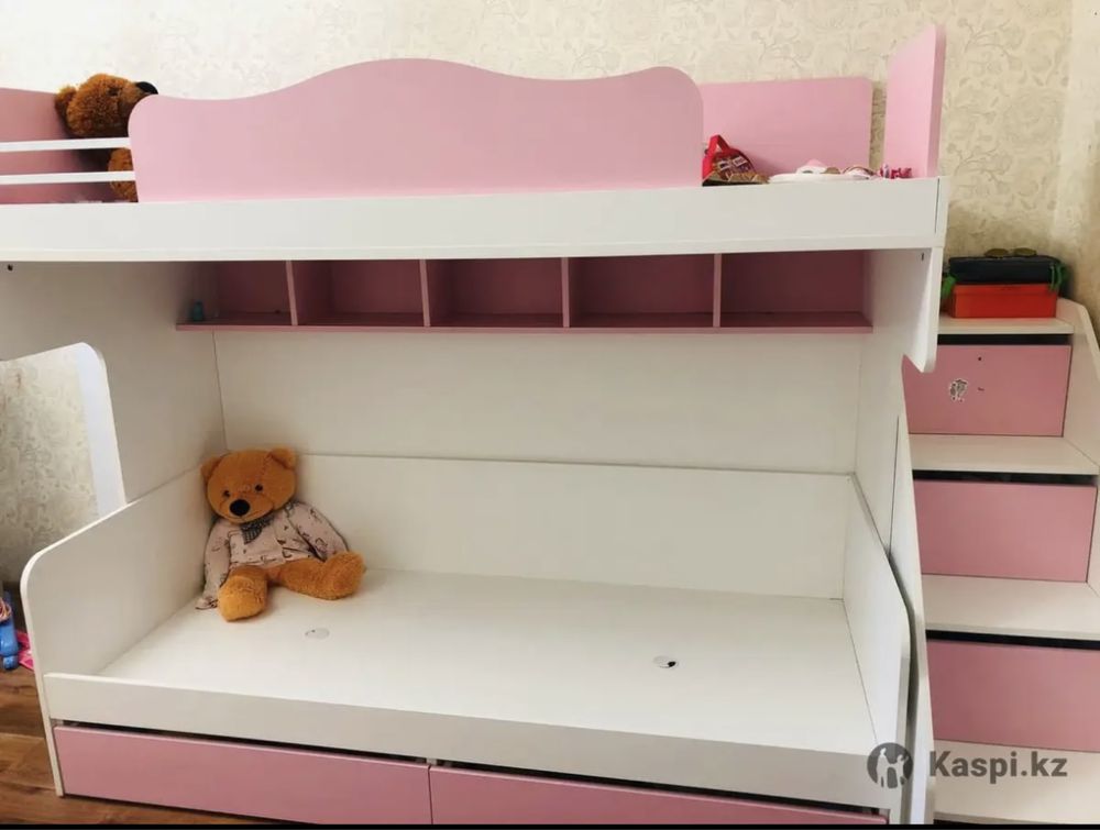 Двухярусная кровать детская с доставкой и сборкой