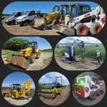 Inchiriere utilaje constructii Sibiu Miniexcavator, bobcat, transport