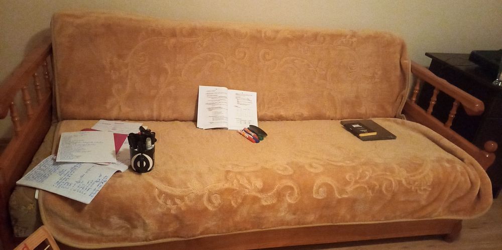 Set -canapea și fotoliu pat