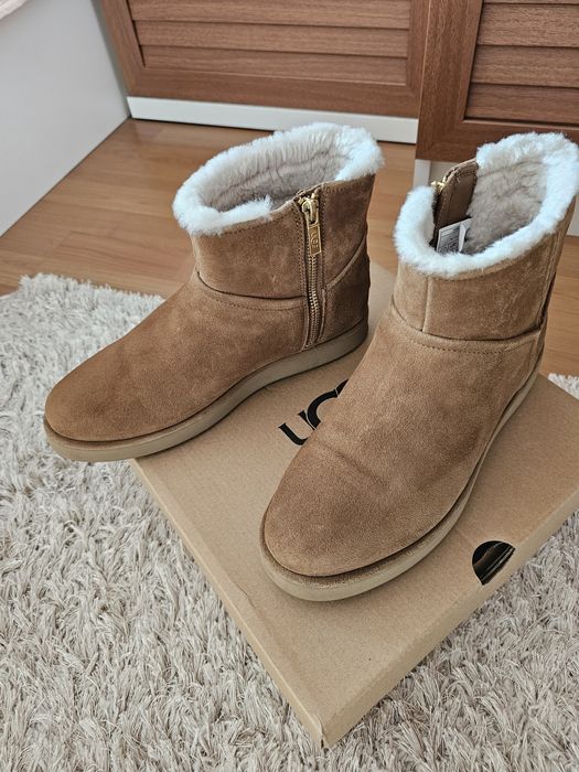Ugg дамски зимни боти камел