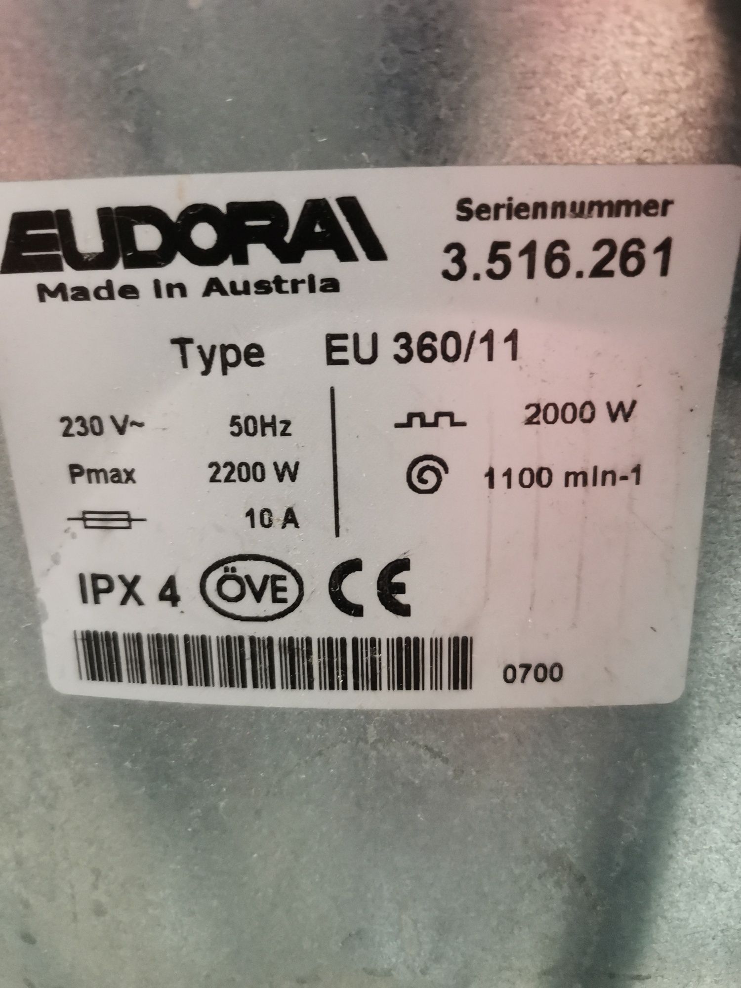 Мини пералня EUDORA 3 кг