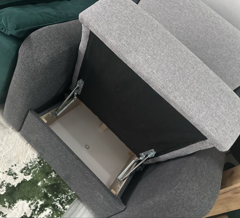 Fotoliu nou cu lada depozitare