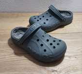 Saboți imblăniti CROCS J2, papuci toamnă iarnă mărimea 33-34 EU unisex