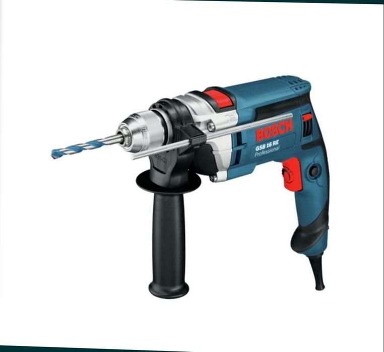Bormașină Bosch GSB 16 RE, 
Putere 750w.
Nou! Nefolosit!