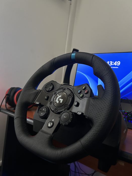 Volan Logitech G923 Trueforce+ schimbator H shifter