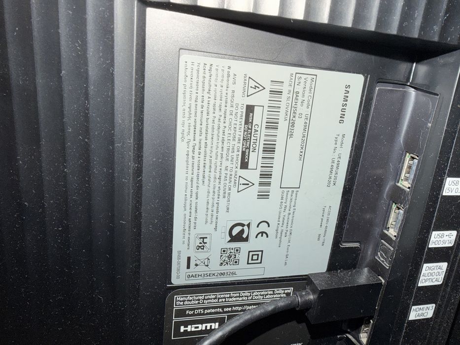 Vand televizor curbat Samsung