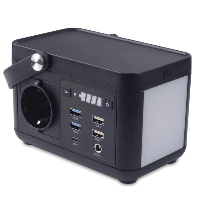 Power Station 88.8Wh, 80W, USB-C, LED, ideala pentru camping,calatorii