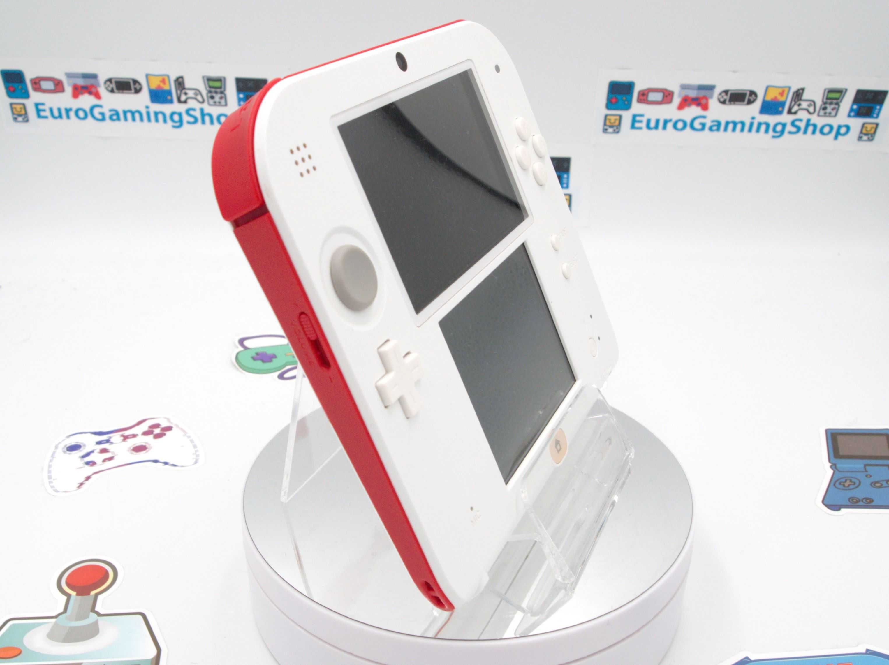 Nintendo 2DS Scarlet Red MODAT CFW Card 64gb 50+ jocuri reconditionat