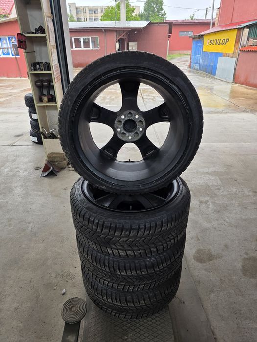 Jante aliaj BMW seria 4 5 6 anvelope pirelli