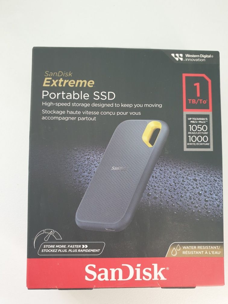 SSD portabil  extern Sandisk 1 TB(Sigitat)