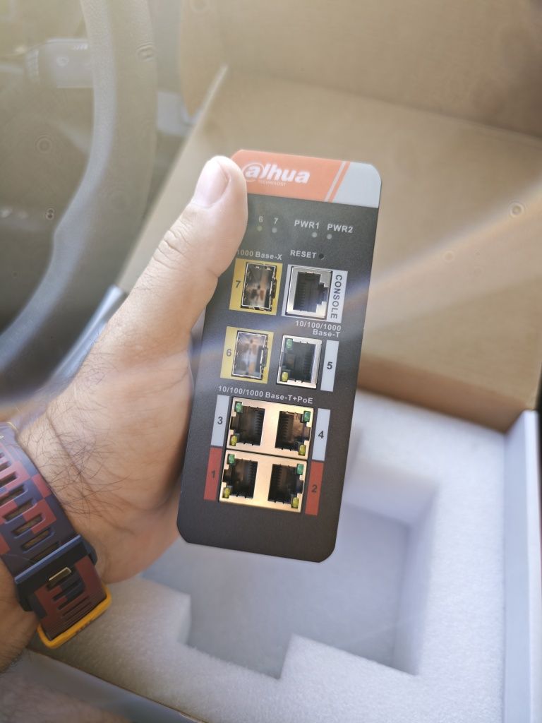 Switch poe Dahua industrial