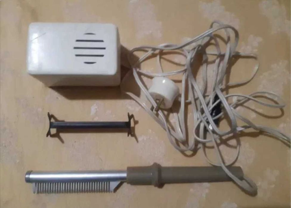 Советские Электробигуди расчёска ЛОКОН утюжок для волос