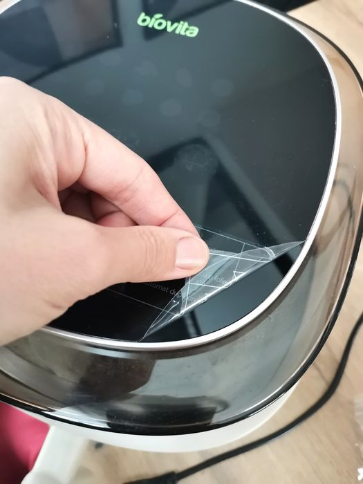 Friteuză Biovita cu aer cald / Air fryer, SUPREMA, 6L, amestecare auto