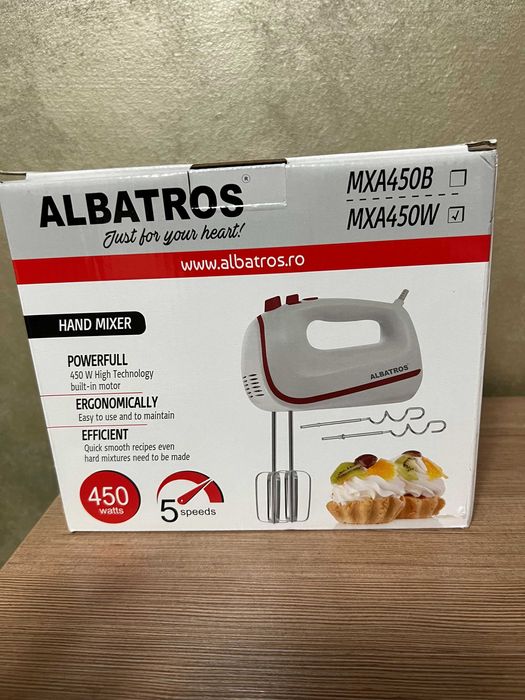 Mixer Albatros MXA450W, 450W, 5 viteze