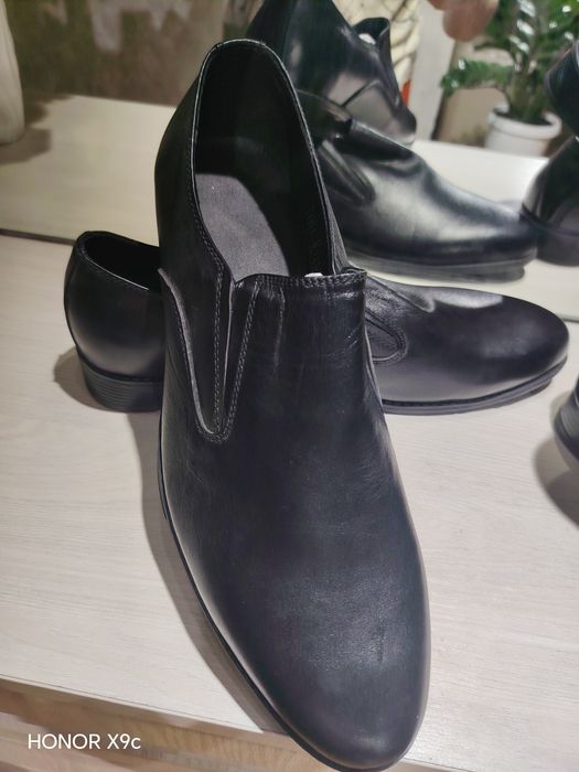 Туфли офицерские, қожа натуральная, 42 размер