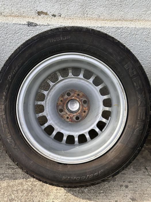 Set roti complete 4x100 195/60/14 BMW e30