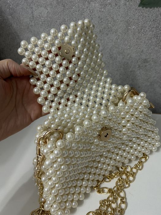 Вечерняя сумочка из жемчуга