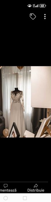 Vând rochie de mireasă