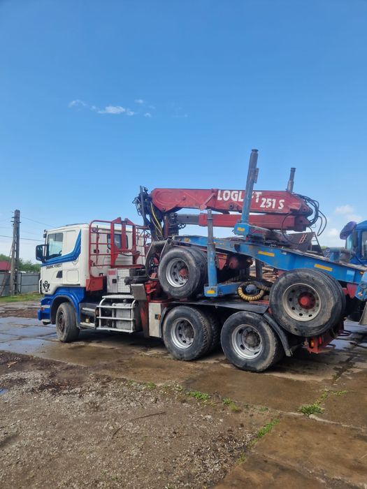 Vand Scania cu macara