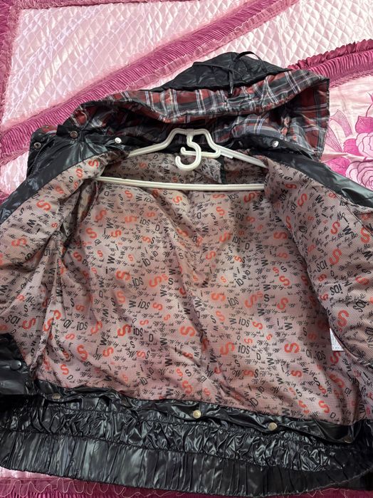 Пролетно дебело яке със свалящо се коланче