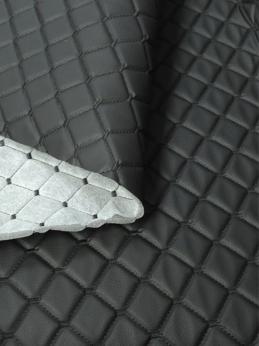 Imitatie Piele Matlasata Pe Suport De Burete Tapiterie Auto