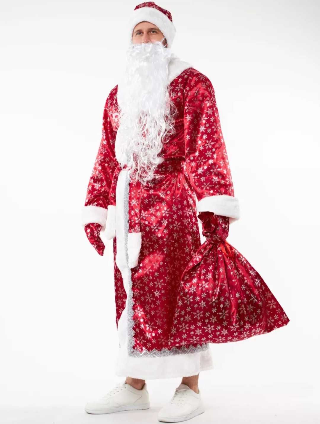 Дед Мороз и Снегурочка костюмы новые по выгодным ценам