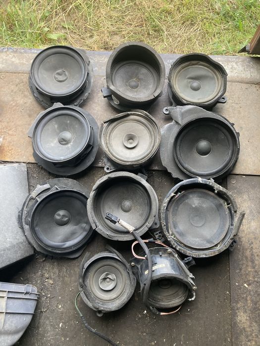 Аудио динамики колонки автомобильные Мерседес Ауди Бмв