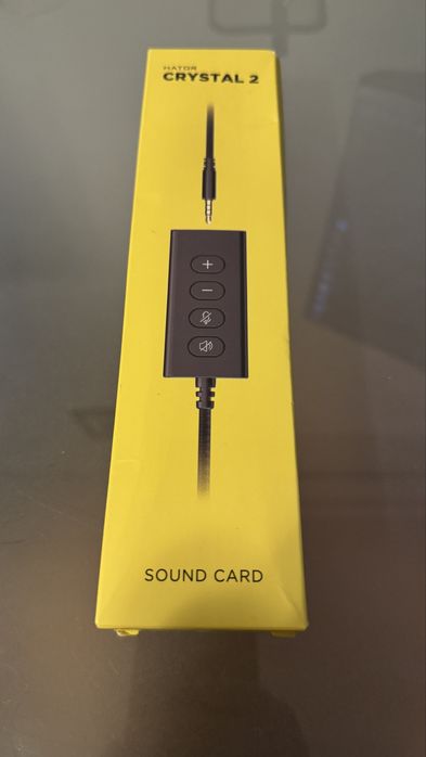 Placa de sunet externa 7.1 Surround Sound HATOR Crystal 2 USB Type-A