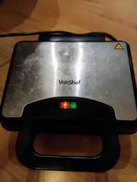 Aparat waffle VonShef 50/309  Dual Belgian Waffle Maker - 1000 W