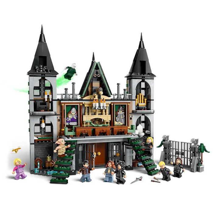 Lego Harry Potter - Оливандър и дрехи от мадам Молкин; Имението Малфой