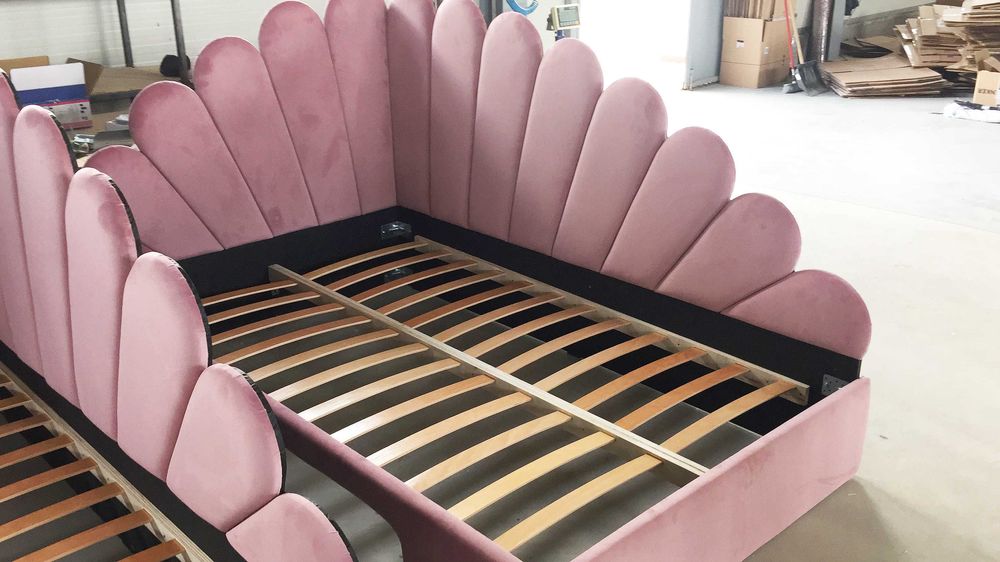 paturi copii tapitate colt 120x200