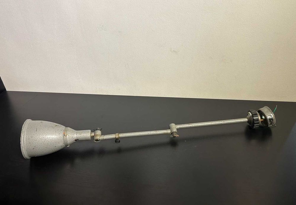 Соц Индустриална Сгъваема Лампа Винтидж