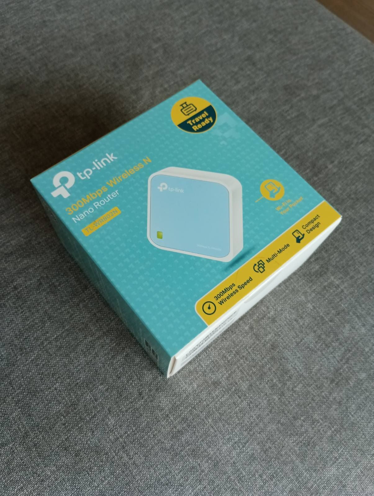 Безжичен нано-рутер TP-Link TL-wr802N