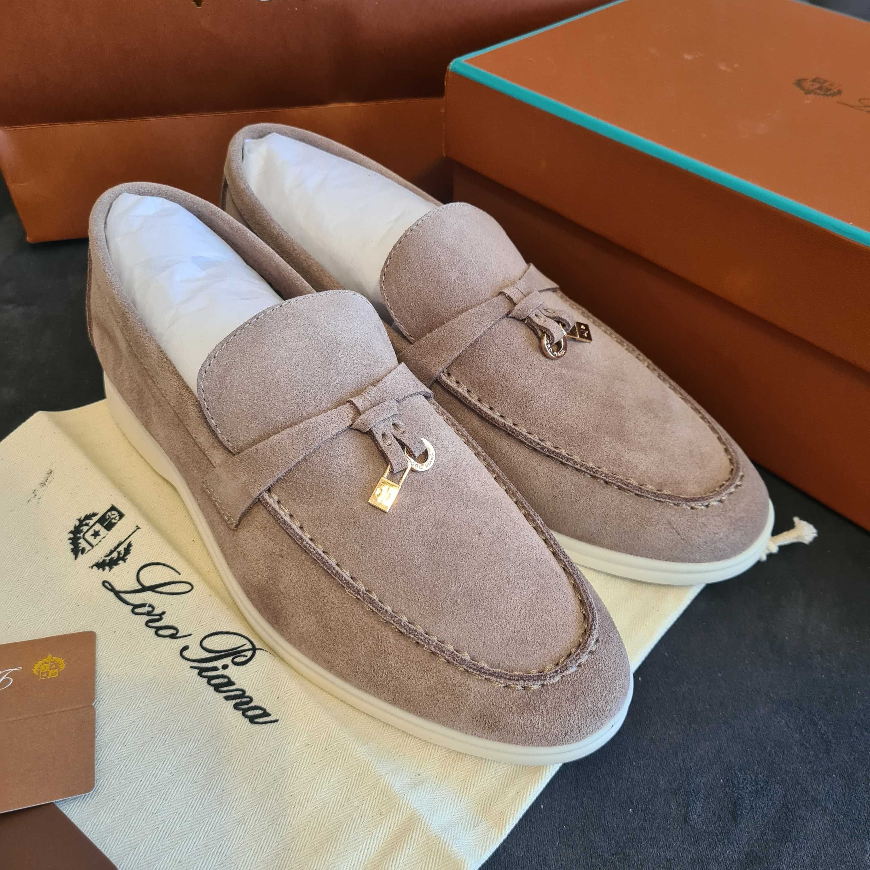 Mocasini Loro - size 38,39/piele naturala fina/premium/full pack video