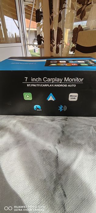 7 inch Carplay Monitor : BT/FM/TF/CARPLAY/ANDROID AUTO