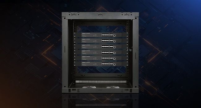 Binardat управляем SFP+ оптичен суич 12 порта 10G  L3 Web / CLI