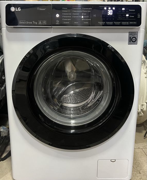 Lg 7кг стиральная машина почти новая состояние идеално
