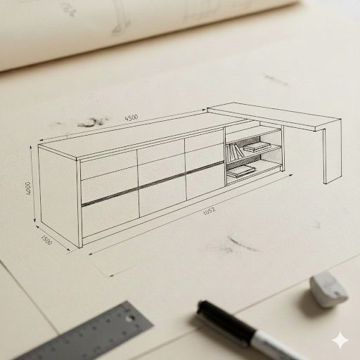 Mobila la comanda din PAL si MDF - Bucatarie - Dressing -