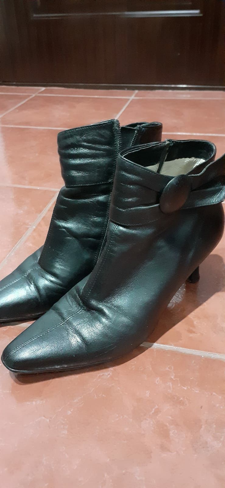 Vand botine elegante de piele, GUBAN