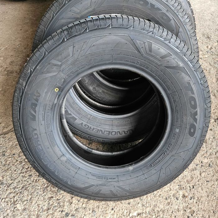 2 Нови бусови летни гуми 185R14C Toyo NanoEnergyVAN 102/100S 8PR Japan